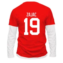 Комбинированный лонгслив Travis Zajac