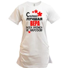 Туника с надписью "Самая лучшая Вера всех времен и народов"