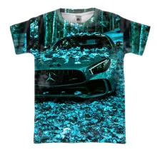 3D футболка Mercedes-Benz coupe