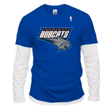 Комбинированный лонгслив Charlotte Bobcats