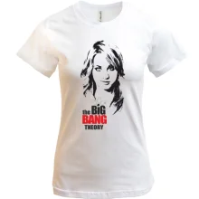 Футболка с Пенни и логотипом The Big Bang Theory