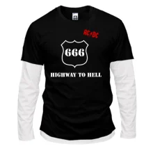 Комбінований лонгслів AC/DC - Highway to hell