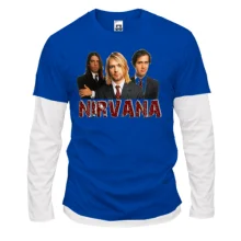 Комбінований лонгслів Nirvana (color)