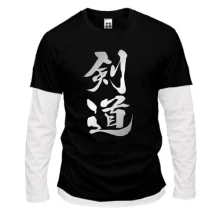 Комбинированный лонгслив Kendo