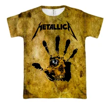 3D футболка Metallica (арт)