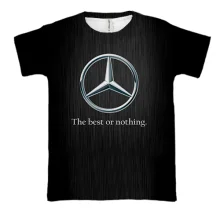 3D футболка Mercedes-Benz - The best or nothing