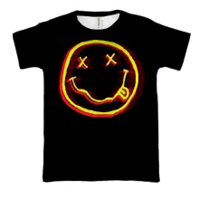 3D футболка Nirvana Smile