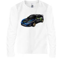 Дитячий лонгслів subaru car