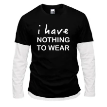 Комбинированный лонгслив Nothing to wear