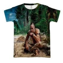 3D футболка Far Cry 3 с Ваасом