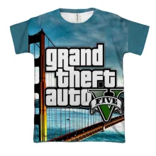 3D футболка GTA - V