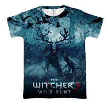 3D футболка Witcher 3 - Wild Hunt (постер)