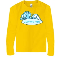 Дитячий лонгслів surfing time