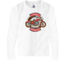 Дитячий лонгслів american motorcycles custom