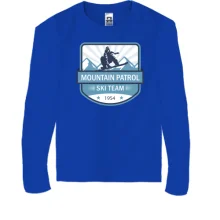 Дитячий лонгслів mountain patrol ski team