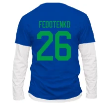 Комбинированный лонгслив RUSLAN FEDOTENKO (Руслан Федотенко)
