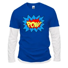 Комбінований лонгслів POW!