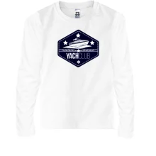 Дитячий лонгслів yacht club