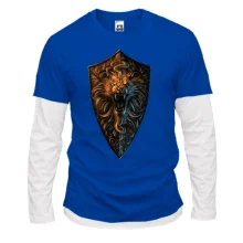 Мужской лонгслив Комби Dark Souls (щит)