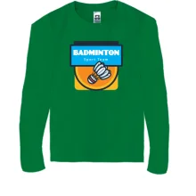Дитячий лонгслів Badminton sport team