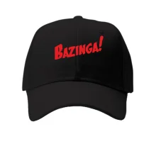 Кепка Bazinga с красной комикс-надписью