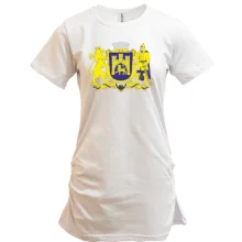 Подовжена футболка Герб міста Львів