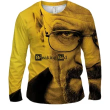 Мужской 3D лонгслив Breaking Bad