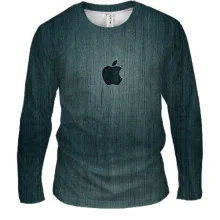 Мужской 3D лонгслив Apple (дерево)
