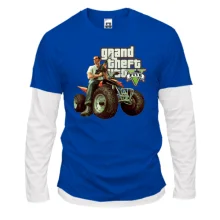 Комбинированный лонгслив Grand Theft Auto five