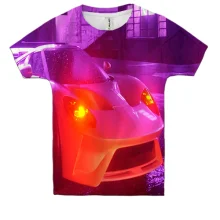 Детская 3D футболка Sports car