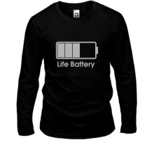 Лонгслив Life Battery