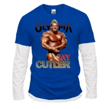 Комбинированный лонгслив Bodybuilding Olympia - Jay Cutler