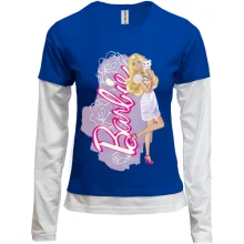 Комбинированный лонгслив Barbie(2)