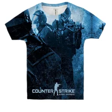 Дитяча 3D футболка CS:GO зі спецназом