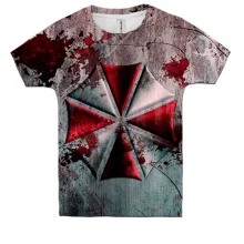Детская 3D футболка umbrella corporation
