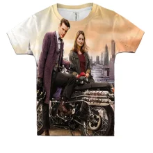 Дитяча 3D футболка з Доктором Хто