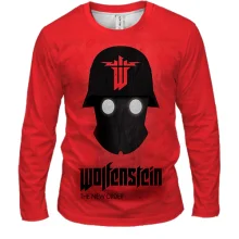 Мужской 3D лонгслив Wolfenstein
