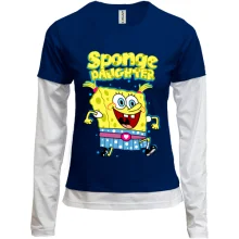 Комбинированный лонгслив Spounge dauchter