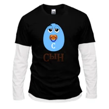 Комбинированный лонгслив M&M’s (Сын)