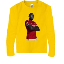 Детский лонгслив с Romelu Lukaku