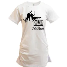Туника Love pole fitness