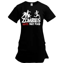 Туника Zombies hate fast food