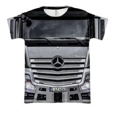 3D футболка mercedes actros