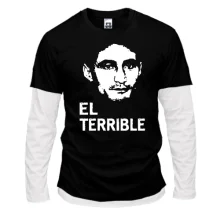 Комбинированный лонгслив Ell terrible