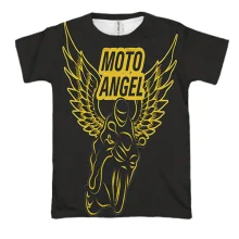 3D футболка Moto angel