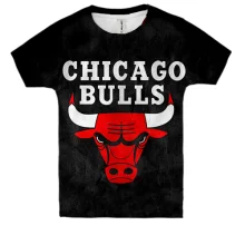 Детская 3D футболка chicago bulls