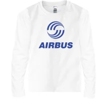 Дитячий лонгслів з логотипом Airbus