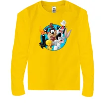 Детский лонгслив с героями Looney Tunes