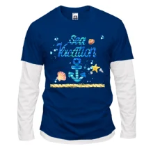Комбінований лонгслів Sea vacation