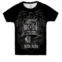 Дитяча 3D футболка AC/DC Hells Bells